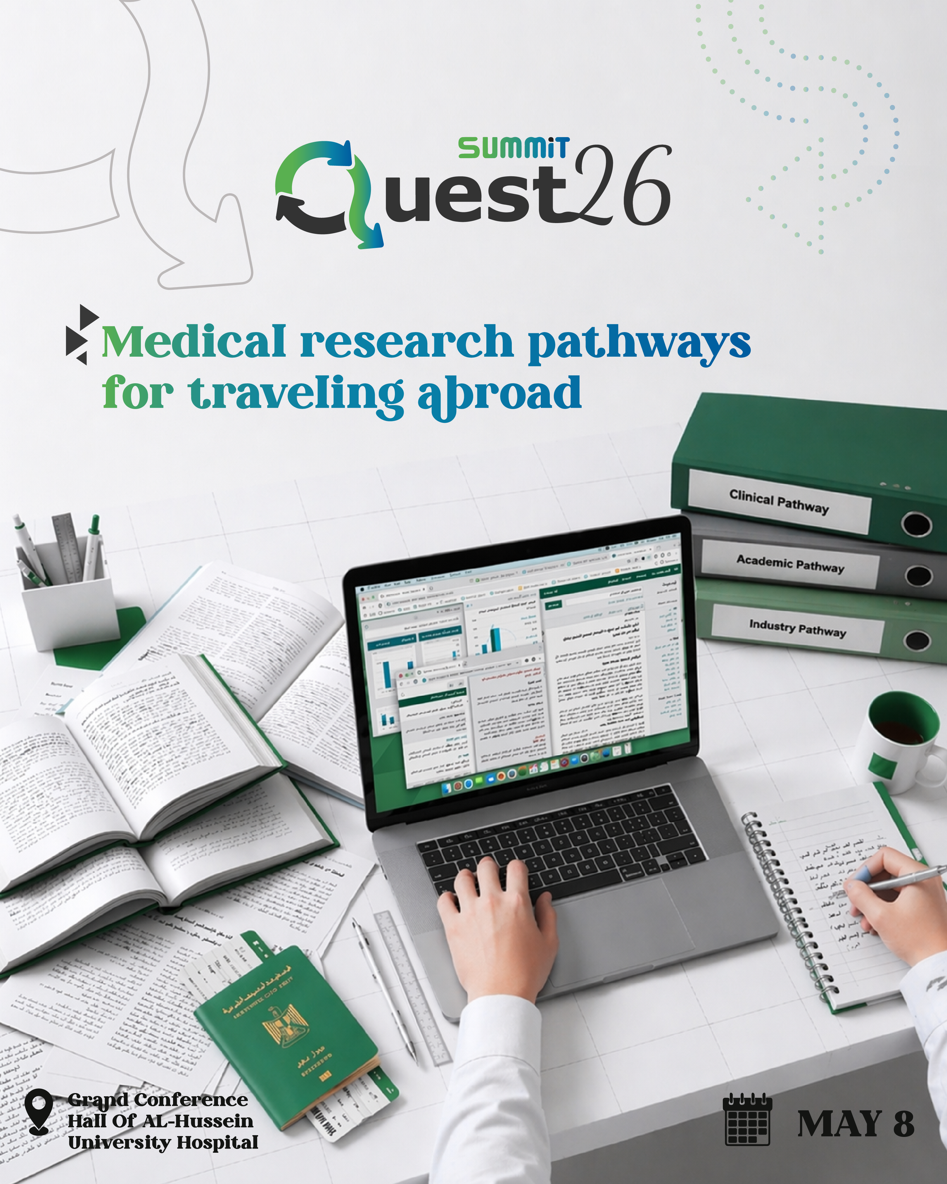 Medical research pathways theme